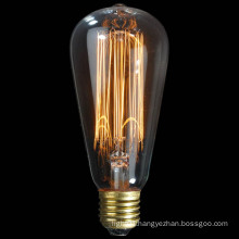 40W 60W 100W St57 Vintage Decoration Edison Bulb